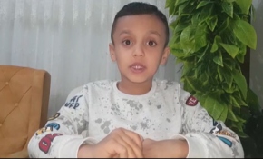 Suriyeli çocuktan duygulandıran paylaşım