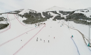 Palandöken, erken gelen bahardan etkilenmedi