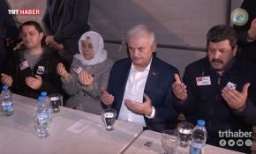 Başbakan Yıldırım'dan şehit ailesine taziye ziyareti