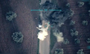 Afrin'de teröristlerin sivilleri katlettiği tuzaklama anları görüntülendi