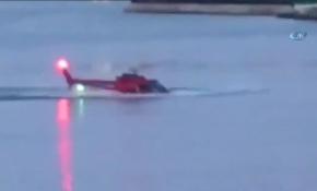 New York'ta helikopter nehre düştü: 2 ölü