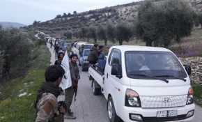 ÖSO, köylerine geri dönen sivillere refakat ediyor