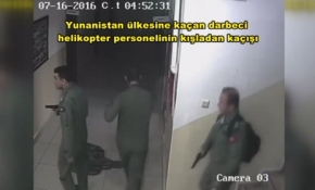 Yunanistan'a kaçan darbeci askerlerin yeni görüntüleri ortaya çıktı