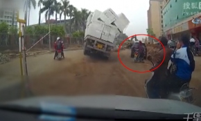 Kamyonun tehlikeli yolculuğu