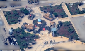 Afrin'de Mehmetçik'ten zafer pozu