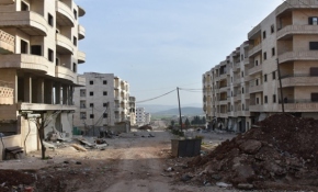 YPG/PKK'lı teröristler, Afrin'i yakıp yıkarak kaçtı