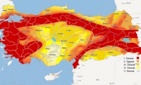 Türkiye'nin yenilenen deprem haritası elektronik ortamda