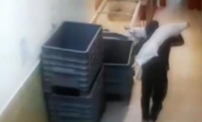 1 ton et çalan hırsızlar kamerada