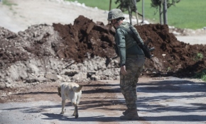 Afrin'deki patlayıcıları "Leylak" buluyor, "METİ" imha ediyor