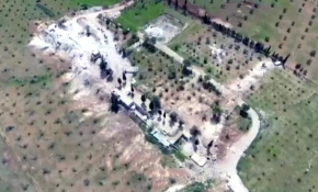 YPG/PKK'nın işgal ettiği Tel Rıfat havadan görüntülendi