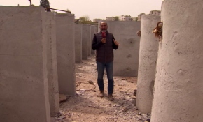 Teröristlerin kullandığı beton imalathanesi TRT Haber'de