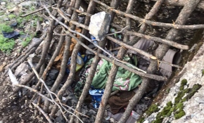 Teröristler yemek hazırlıklarını yarıda bırakıp kaçtı