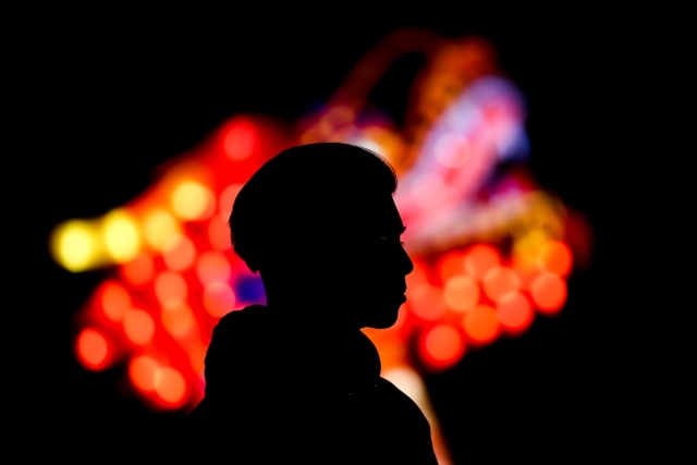 ABD’de “Çin” temalı ışık şovu renkli görüntüler oluşturdu