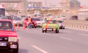 Konvoydaki 37 araca ceza kesildi, gelin ve damat şaka sandı