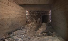 Afrin'de teröristlere ait sığınak görüntülendi