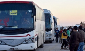 Doğu Guta'dan El Bab'a tahliyeler sürüyor