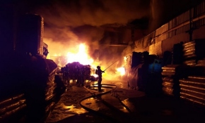 Eyüpsultan'da fabrika yangını