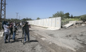 Hatay'da açılması planlanan "Zeytin Dalı" Gümrük Kapısı görüntülendi