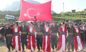 Terörden temizlenen Balkaya Dağları'nda bahar şenliği