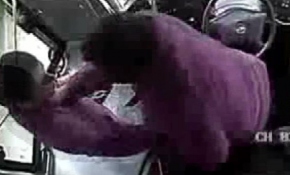 Yolcu dolu otobüste korku dolu anlar