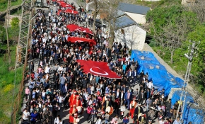 Çukurca'da Polis Haftası etkinliğinde mehteran coşkusu