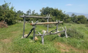 Afrin'de terör örgütünün "eğitim alanı" bulundu