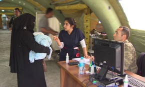 Cinderes’te TSK hastanesi açıldı