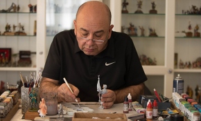 Mehmed Ali Saraoğlu'nun kurşun asker koleksiyonu