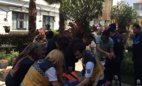 İstanbul Sultanahmet'te bir otelde yangın çıktı