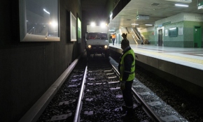 Ankaray'da seferler bitiyor, gece mesaisi başlıyor
