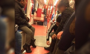 Tramvayda insanlık dersi veren gencin yeni görüntüleri ortaya çıktı