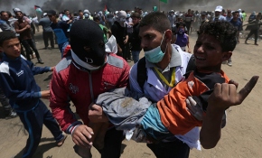 İsrail, Filistinlilere gerçek mermilerle saldırdı