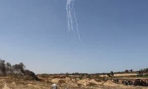 İsrail'in Filistinlilere saldırısı kamerada