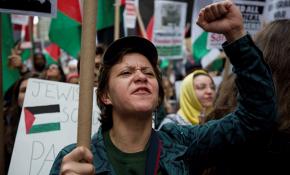 İsrail'in Gazze katliamı ABD'de protesto edildi