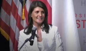 ABD'nin BM Daimi Temsilcisi Haley'e öğrencilerden 'Filistin' tepkisi