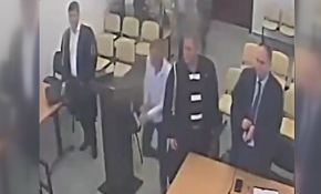 Hakim hükmünü açıklarken suçlu kayıplara karıştı