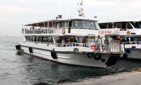 İskelede korku dolu dakikalar kamerada