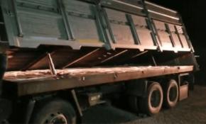 Kaçak sigara için kamyona özel düzenek