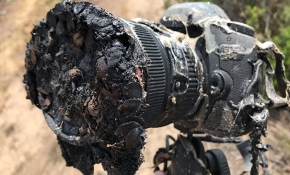 Falcon 9’un fırlatılışını görüntüleyen NASA kamerası eridi