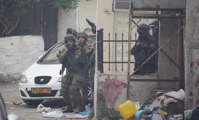 İsrail askerlerinden Filistin mülteci kampına baskın