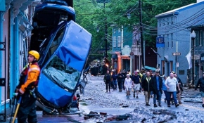 ABD'de sel felaketi: Maryland'de acil durum ilan edildi