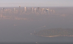 Orman yangını sebebiyle Sydney duman altında kaldı