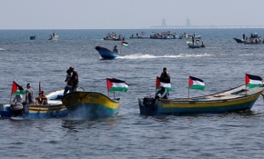 İsrail'in Gazze ablukası bu kez denizde protesto ediliyor