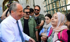 Muharrem İnce, oy istediği kadından beklediği yanıtı alamadı