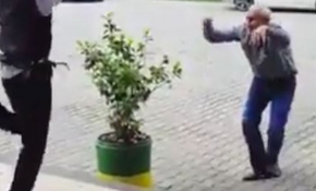 Oynadığı horonla sosyal medyada ilgi odağı oldu