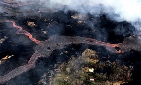 Hawaii'de lavlar 117 evi yok etti