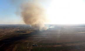 YPG/PKK, Tel Rıfat'ta ev ve tarlaları ateşe verdi