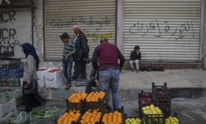 Afrinlileri bayram telaşı sardı