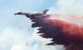 ABD'deki yangın nedeniyle 1300'den fazla ev boşaltıldı