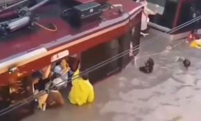 Meksika'nın Guanajuato kenti suya gömüldü